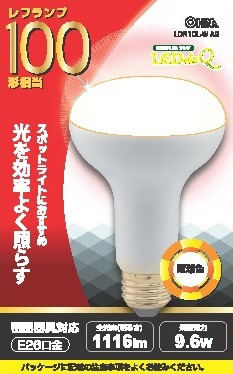 ＯＨＭ レフ球形ＬＥＤ電球 ＬＤＲ１０Ｌ－Ｗ Ａ９ ホームセンター