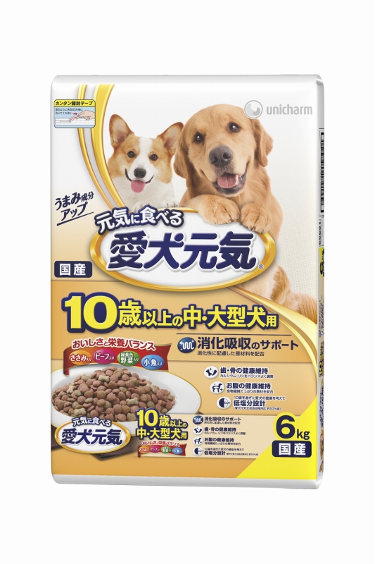 愛犬元気１０歳からの中 大型犬用ささみ ｂ ｙ 小魚６ｋｇ ホームセンター ビバホーム 商品検索