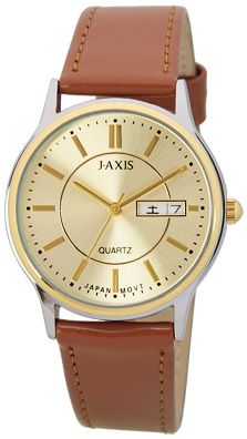 titan 1580yl05j leather analog men's watch