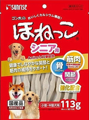 ゴン太のほねっこシニア ｍサイズ１１３ｇ ホームセンター ビバホーム 商品検索