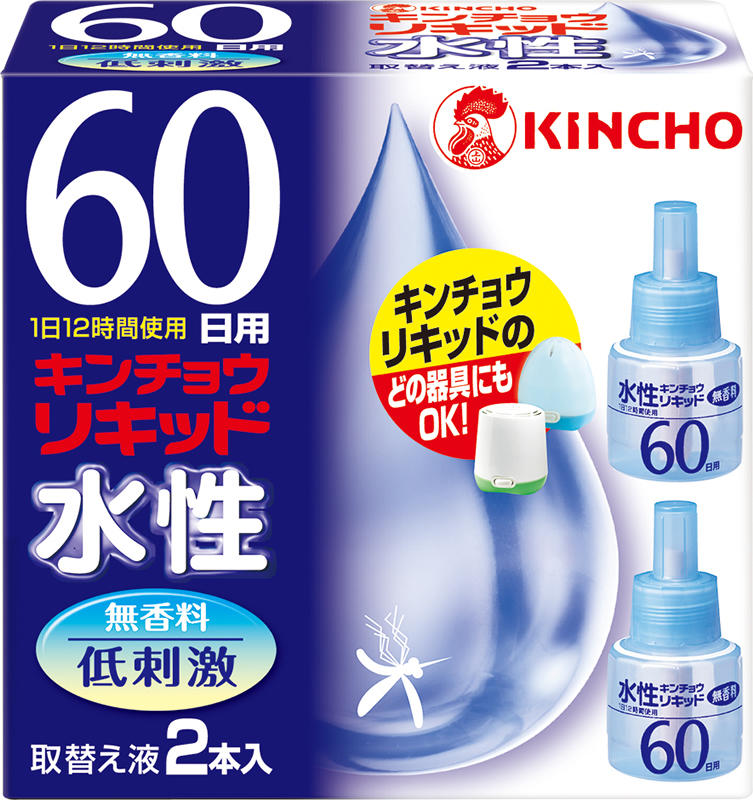 金鳥 水性キンチョウリキッド６０日替無香料２ｐ ホームセンター ビバホーム 商品検索