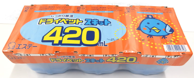 ポイント10倍】 お一人様1個限り特価 ドライペット スキット 420ml×3個パック discoversvg.com