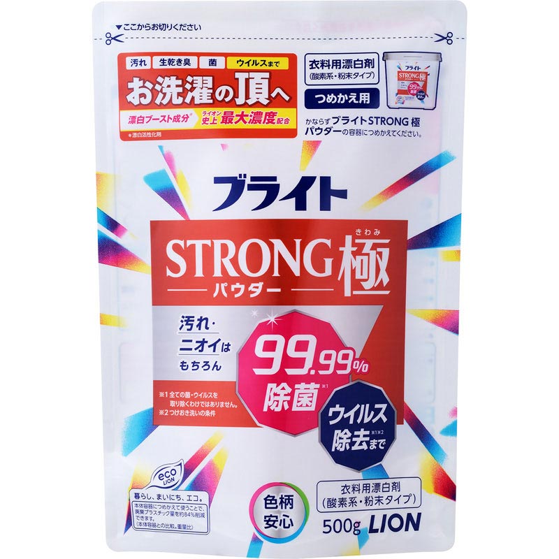 ブライトＳＴＲＯＮＧ極 パウダー詰替用 ５００ｇ ホームセンター ビバホーム 商品検索